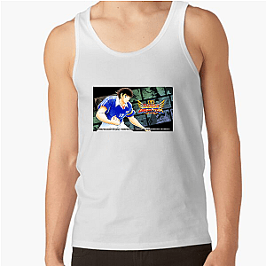 Tsubasa = Power Curve King Captain Tsubasa Tank Tops