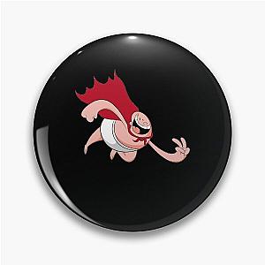 Mens Womens Captain Underpants Hand Pin