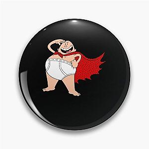 Men Women Trala Laa Captain Underpants Pin