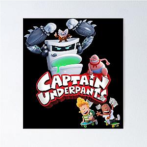 Mens Best Captain Underpants Poster