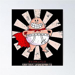 Birthday Gift Captain Underpants Poster