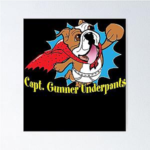 Special Present Gunner Captain Underpants Poster