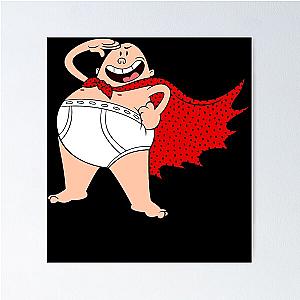 Men Women Trala Laa Captain Underpants Poster