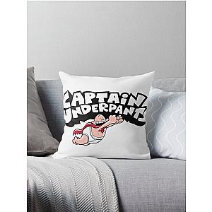 Captain Underpants Throw Pillow