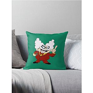 profesor captain underpants Throw Pillow