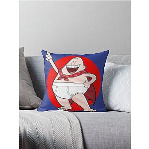 Captain Underpants Throw Pillow