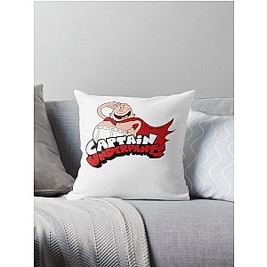 Music Retro Krupp Captain Underpants Throw Pillow