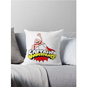 Day Gift for Captain Underpants Throw Pillow