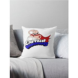 Music Vintage Retro Captain Underpants Throw Pillow