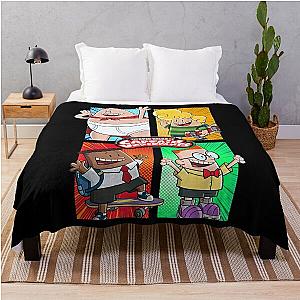 Birthday Gifts Captain Underpants The First Epic Movie 4 Square Friends Throw Blanket