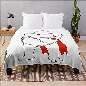 Retro Vintage Captain Underpants Throw Blanket