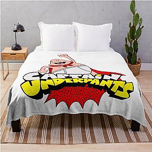 Day Gift for Captain Underpants Throw Blanket