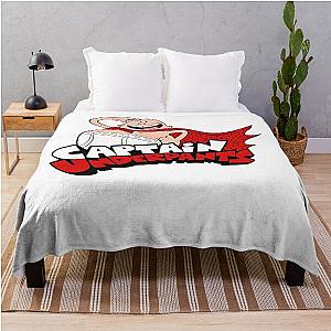 Music Retro Krupp Captain Underpants Throw Blanket