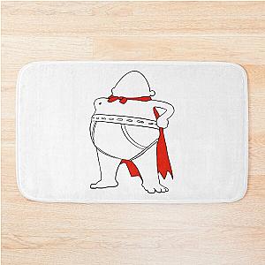 Retro Vintage Captain Underpants Bath Mat