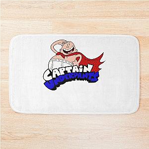 Music Vintage Retro Captain Underpants Bath Mat