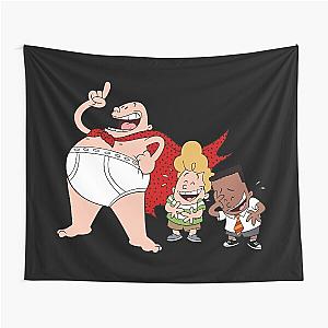 captain underpants cartoon Tapestry