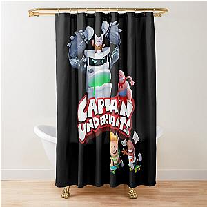 Mens Best Captain Underpants Shower Curtain