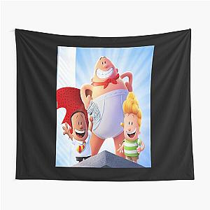 Vintage Retro Captain Underpants Tapestry