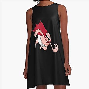 Mens Womens Captain Underpants Hand A-Line Dress