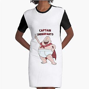 Captain Underpants Graphic T-Shirt Dress