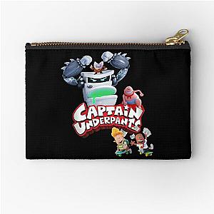 Mens Best Captain Underpants Zipper Pouch