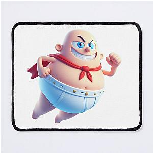 captain underpants sticker  Mouse Pad