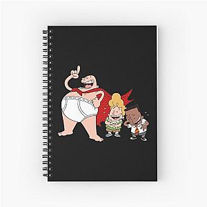 captain underpants cartoon Spiral Notebook