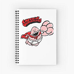 Lover Gift Captain Underpants Spiral Notebook