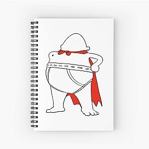 Retro Vintage Captain Underpants Spiral Notebook