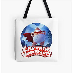 Captain underpants hero movie All Over Print Tote Bag