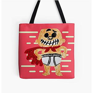 Captain Underpants super power All Over Print Tote Bag