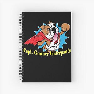 Special Present Gunner Captain Underpants Spiral Notebook