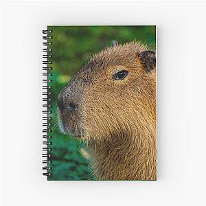 Capybara deep in thought Spiral Notebook