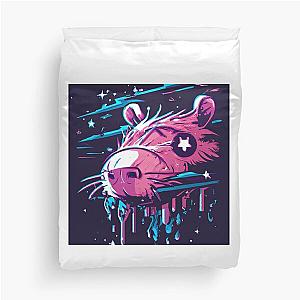 Space Capybara Duvet Cover