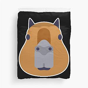 Cool And Cute Capybara  Duvet Cover