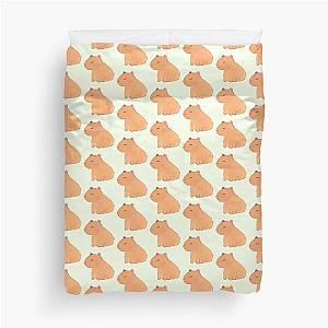 Capybara art Duvet Cover