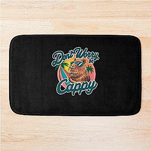 Cute Capybara Vintage Capybara Funny Cute Bath Mat