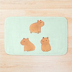 Capybara art pack  Bath Mat