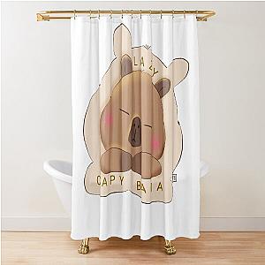 Capybara - Capybara Lover - Lazy Capybara  Shower Curtain