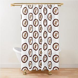 Nice capybara Shower Curtain