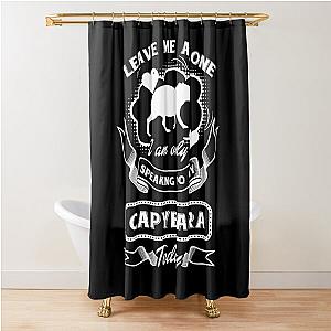 Capybara - Only Speaking To My Capybara Shower Curtain