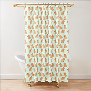 Capybara art pack  Shower Curtain