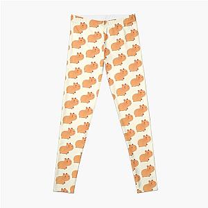 Chubby Capybara illustration  Leggings