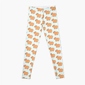 Capybara illustration  Leggings