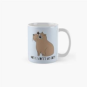 Don-t Worry, Be Capy Awesome Cute Capybara Gift   Classic Mug