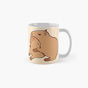 Hugging Capybaras Classic Mug