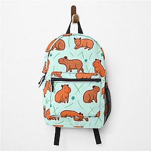 Capybara Pattern Backpack