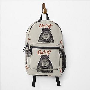 Capybara - Ok I pull up - MEME - Red Capybara - His Name - Gort - Capy Yuzu - Pet Mat Bandana Backpack