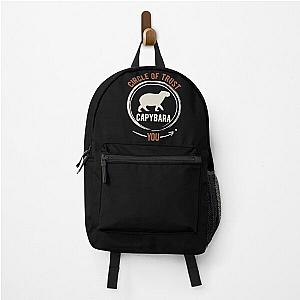 Funny Capybara Backpack