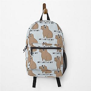 Don-t Worry, Be Capy Awesome Cute Capybara Gift   Backpack